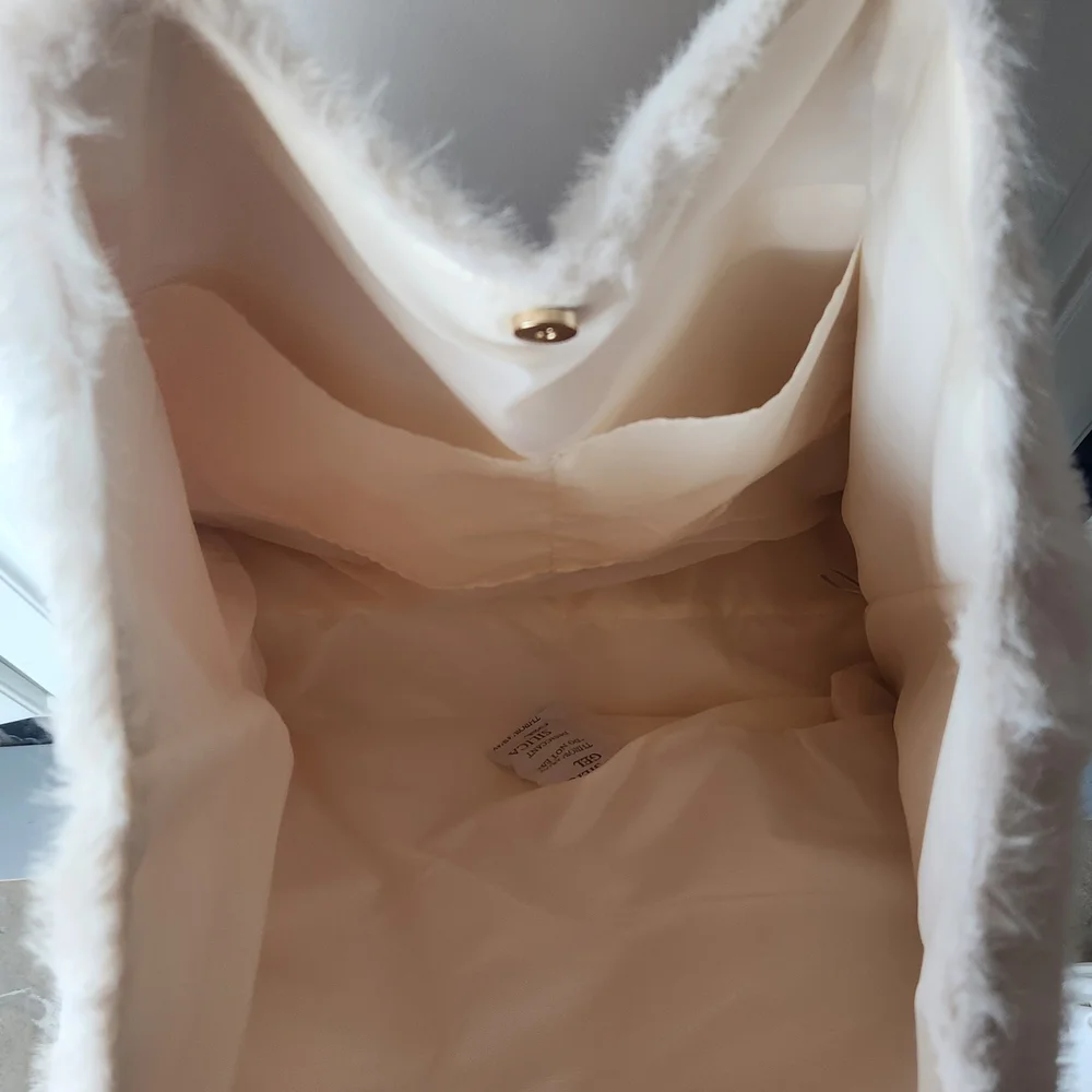 Victoria Secret Faux-Fur Tote Bag - Picture 4 of 4